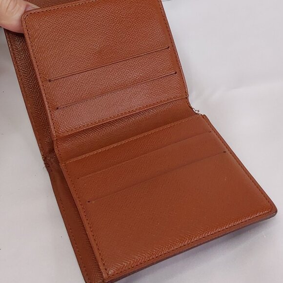 LOUIS VUITTON 'ELISE' MONOGRAM COMPACT WALLET SNAP-COIN POCKET - Picture 9 of 16